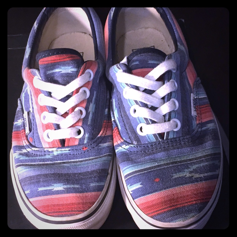 VANS Native Print Unisex Sneakers Size 5.5